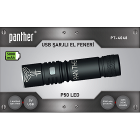 PANTHER PT-4048 USB ŞARJLI FENER -