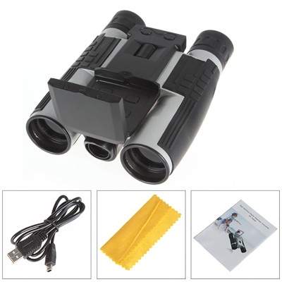 12x32 Zoom Dijital Dürbün Teleskop Kamera 5mp Cmos Sensör 2.0 inc Tft Full Hd 1080 P Dvr Fotoğraf Video Kayıt Usb Dürbün