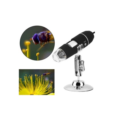 Nikula-1600X USB dijital mikroskop kamera endoskop 8LED büyüteç Metal standı