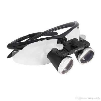 Nikula-3.5x-420mm  Diş Cerrahi Gözlük Lens Büyüteç,taşıma Çantalı