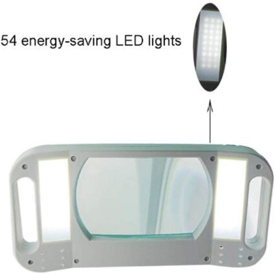 Nikula-5X 10X Büyüteç - LED Işıklı Süper Parlak Enerji Tasarruflu  Masa Lambası Lt-861