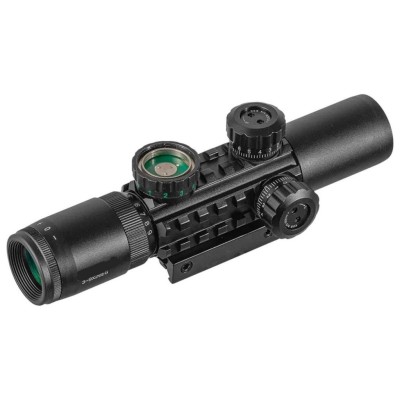 C3-9X26eg   Raylı Çift ışıklı Tüfek Dürbünü  11mm/22mm