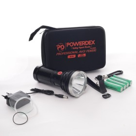 powerdex Avcı Feneri Pd-9900 Su Geçirmez Şarjlı Profesyonel Avcı El Feneri pd-9900 - Pd-9900