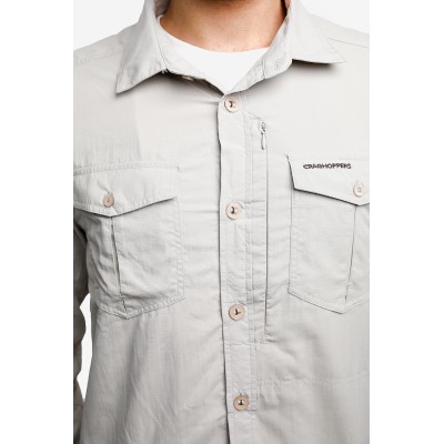 Craghoppers NL Adv LS Erkek Gömlek-BEJ