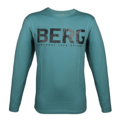 Berg Okmok Uzunkollu Erkek T-Shirt-MAVİ