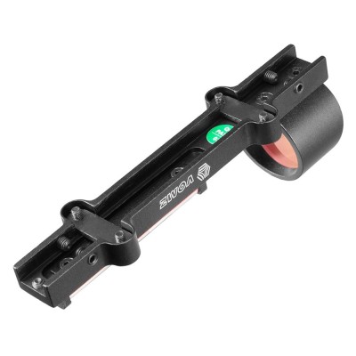 Kırmızı ve yeşil Fiber 1x2 8 kırmızı nokta görüşü avcı ışığı ağırlık kapsam Fit av tüfeği kaburga ray kopy