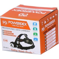 POWERDEX 10W Şarjlı Kafa Lambası PD-9972