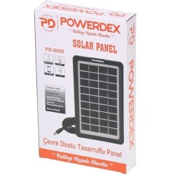 POWERDEX Pd-6500 Pd-6800 Yedek Güneş Paneli PD-6005