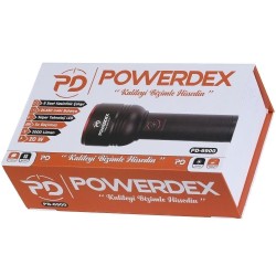 Powerdex PD-6900 Zoomlu Şarjlı El Feneri 20W 2000 Lümen